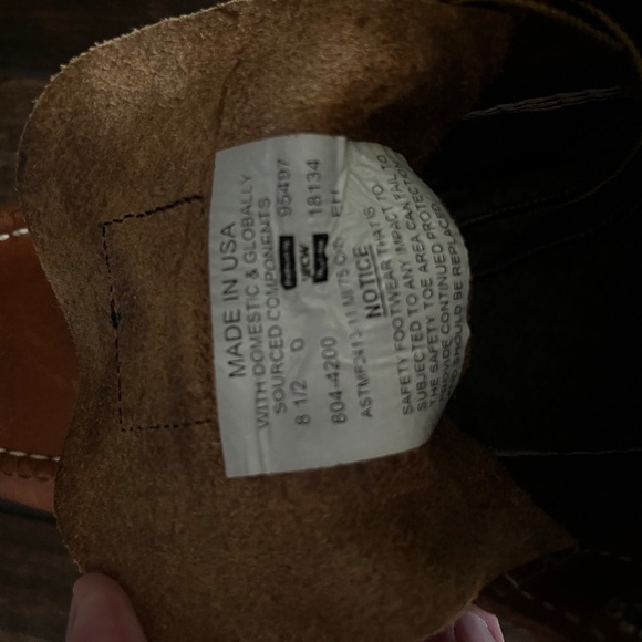 Thorogood AMERICAN HERITAGE – 6″ TOBACCO SAFETY TOE – MOC TOE MAXWEAR WEDGE™ - Picture 8 of 8